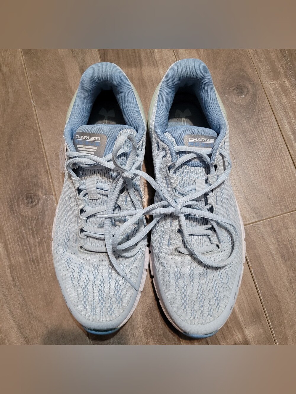 Under Armour Size 9.5 Womens Light Blue Running Shoes
